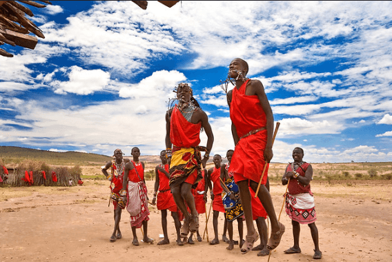 Masai Mara conservancy walking Kenya